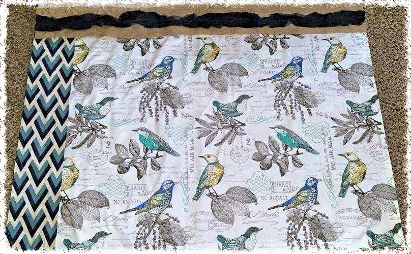 The (Mis)adventures of a Crafty Housewife NoSew Fabric & Drop Cloth