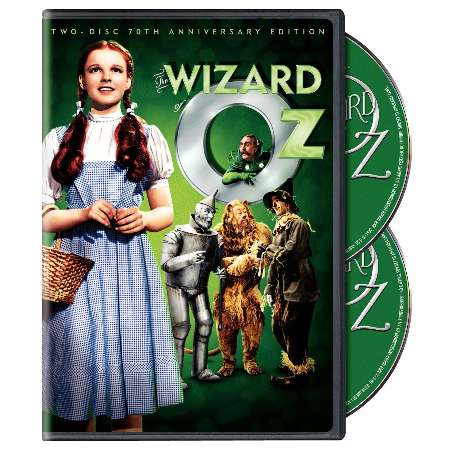 The Wizard of Oz TwoDisc DVD 70th Anniversary Edition For Only 5.49
