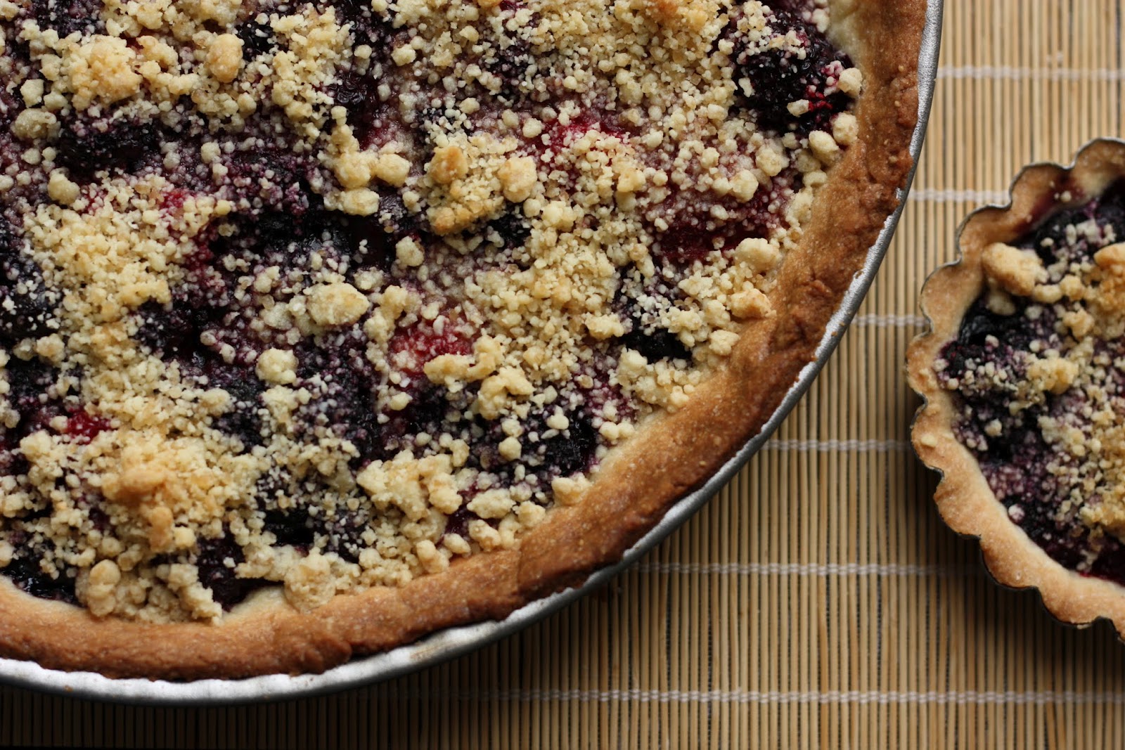 Les petits plats de Rose, in English! Red fruits crumble tart