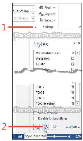 key stroke to open styles pane word 2013 key stroke to open styles pane word 2013