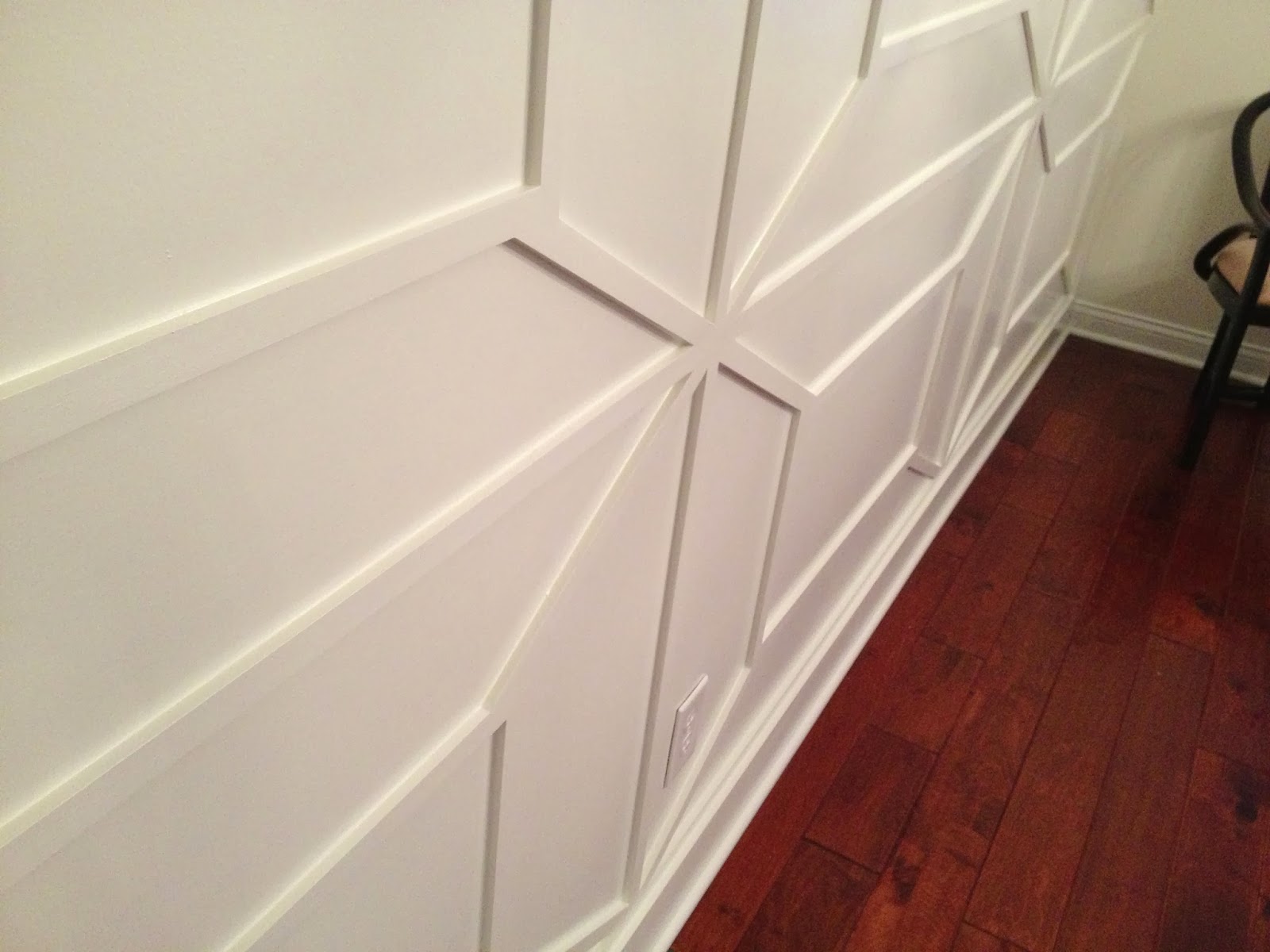 House Envy REVEAL! Floor to Ceiling Trim & Chandelier Facelift