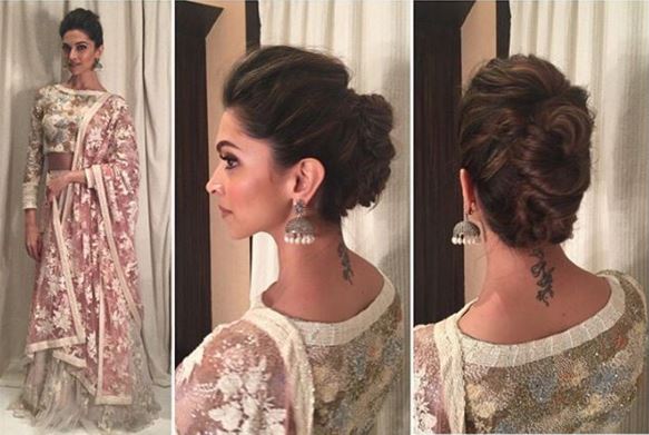 Guilty Bytes: Indian Fashion Blogger | Delhi Style Blog | Beauty Blogger |  Wedding Blog: Deepika Looks Flawless In This Ivory Lehanga!