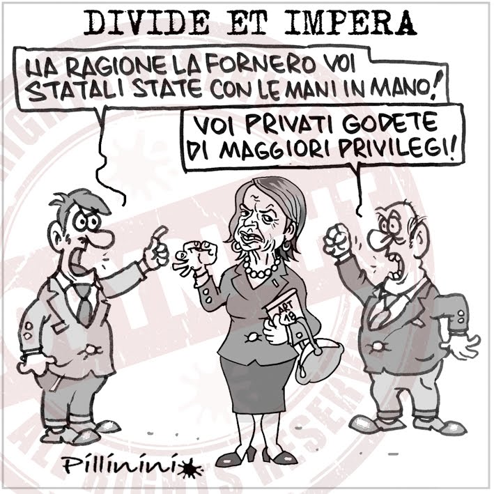 satira politica GUERRA TRA POVERI!