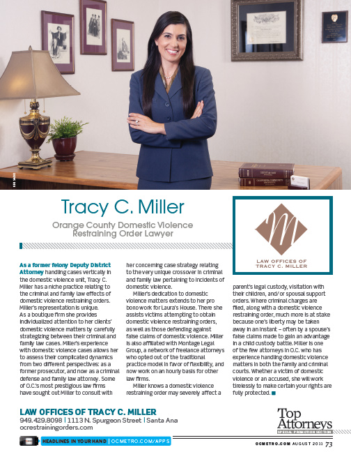 Former Prosecutor Tracy Miller Adds Criminal Law Practice To Montage