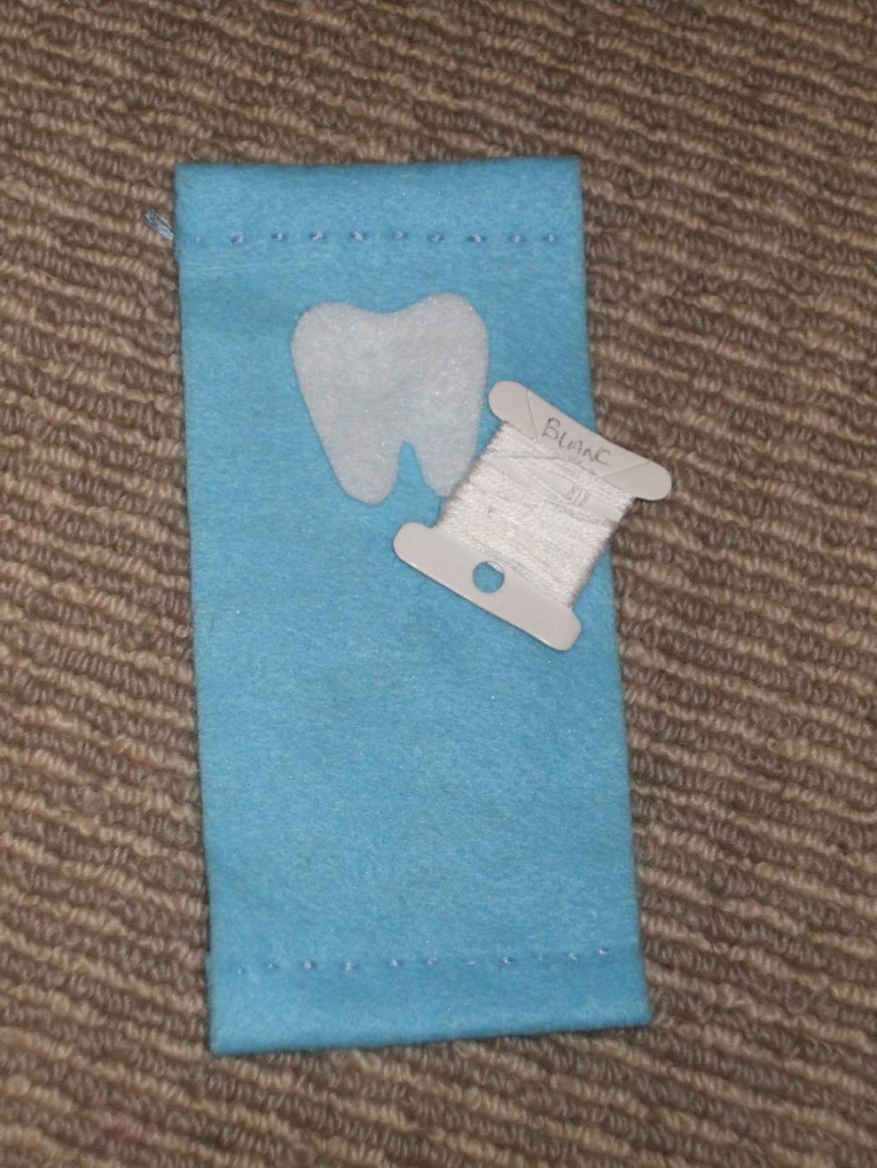 365 DAYS OF PINTEREST CREATIONS day 110 tooth fairy bag