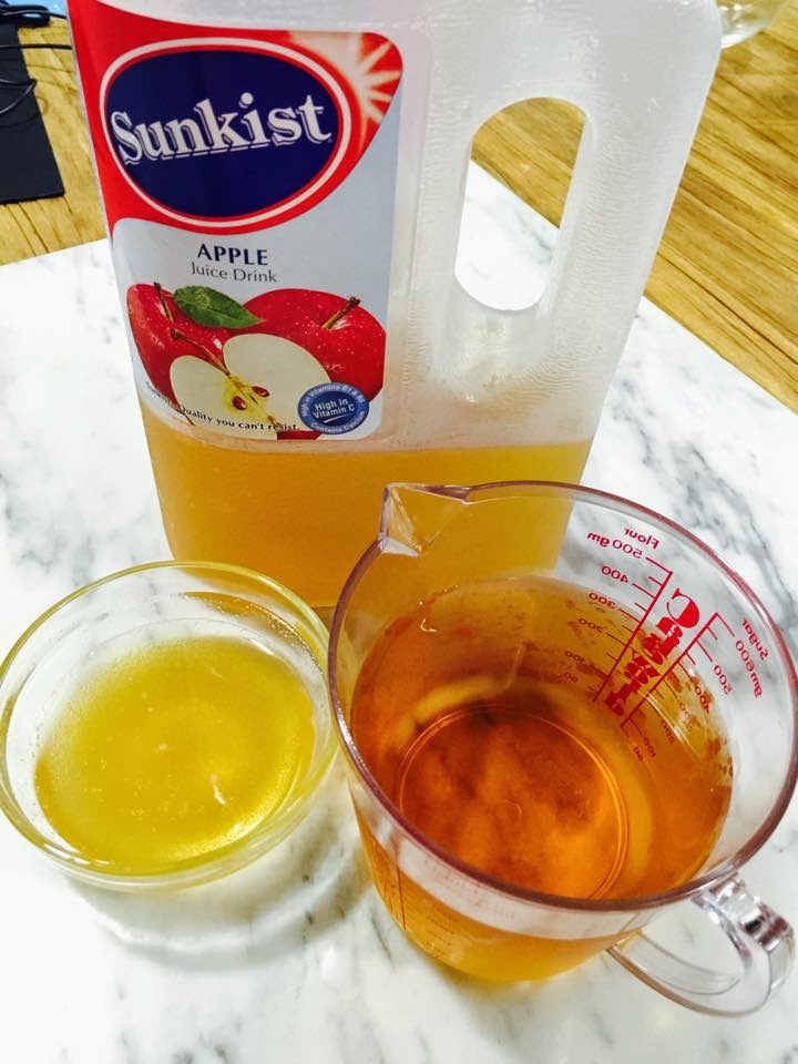 Apple Juice Jelly like Beer By Fiona Lau Baking's Corner