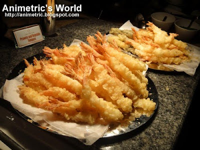 Tempura at Cafe Ilang-Ilang in Manila Hotel