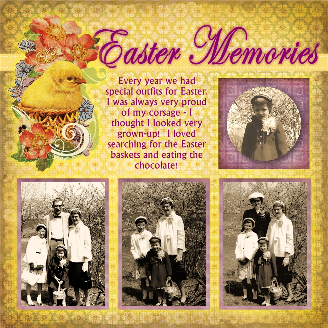 Capadia Designs Easter Memories
