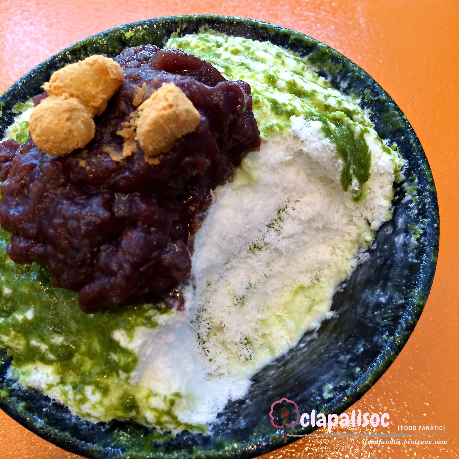 Ice Flower Snow Falling Korean Dessert Cafe Bingsu Place in the South