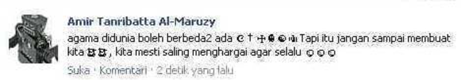 Gimana mau mencoba membuat status unik dan lucu di facebook