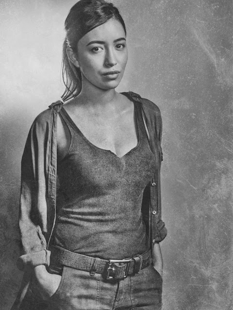 Christian Serratos como Rosita Espinosa – The Walking Dead _ sexta temporada, Silver Portraits – Photo Credit: Frank Ockenfels 3/AMC