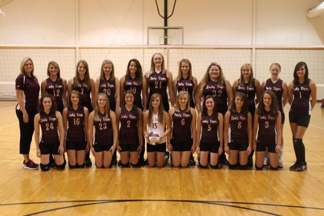 2011 Lady Tiger Volleyball Team