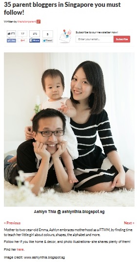 As Featured in The Asian Parent Singapore