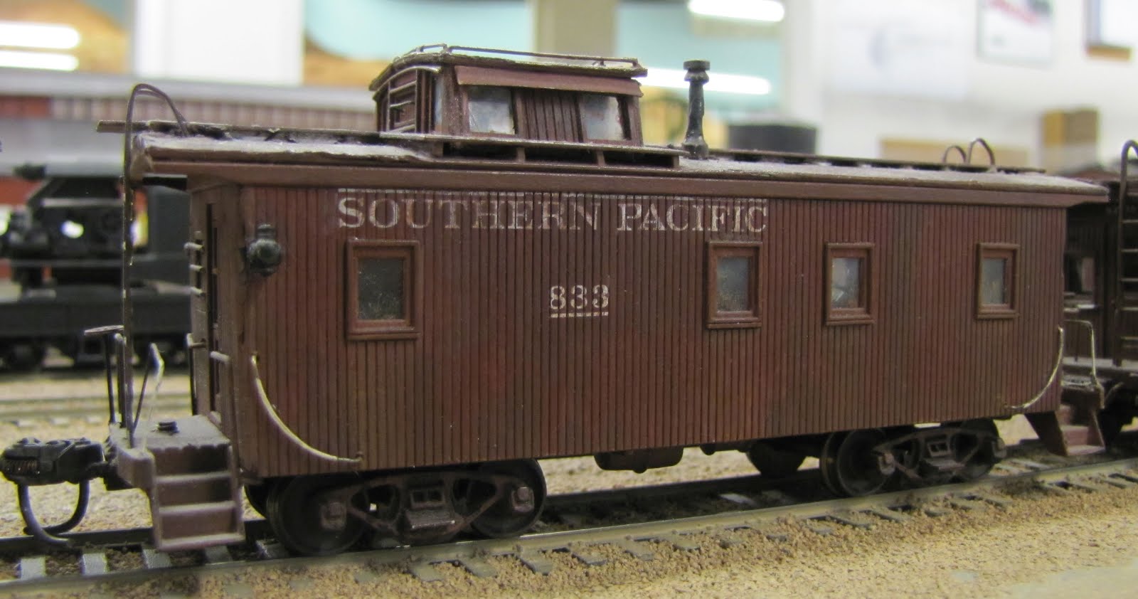 Models and Kitbashes by NightOwlModeler SP Cabooses (Part 2) Wood