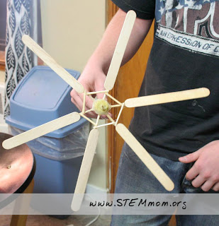 Student example 3 of Wind Turbine: from STEMmom.org