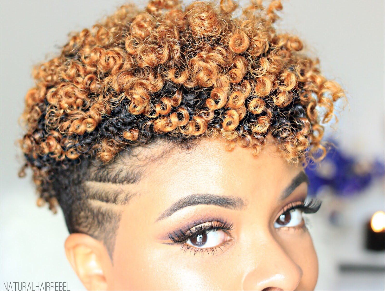 Natural Hair Rebel | Flat Twist Out on Tapered Cut
