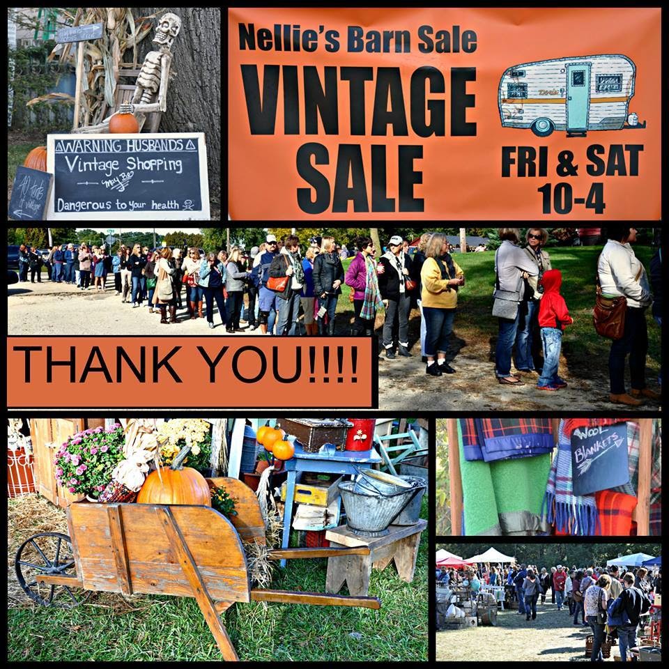 Junk Chic Cottage Nellie's Barn Sale