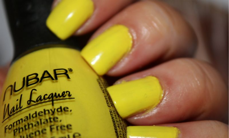 Nubar Resort Yellow Nail Lacquer Review | The Sunday Girl