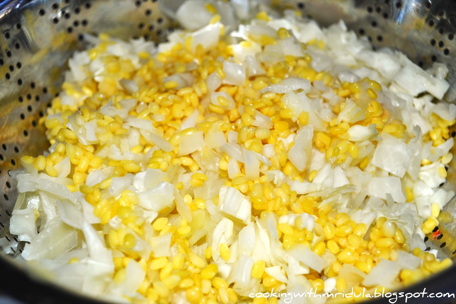 Every Day Cooking simplified... Cabbage Green Gram Fry Cabbage