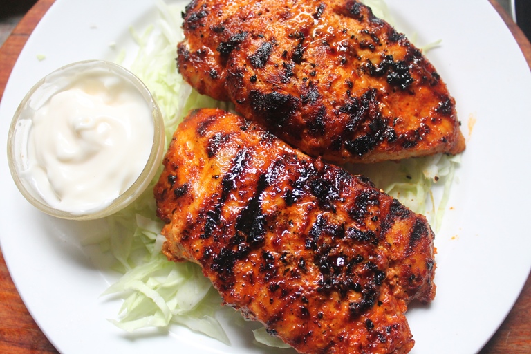 Spicy Grilled Chicken Breast Recipe Yummy Tummy