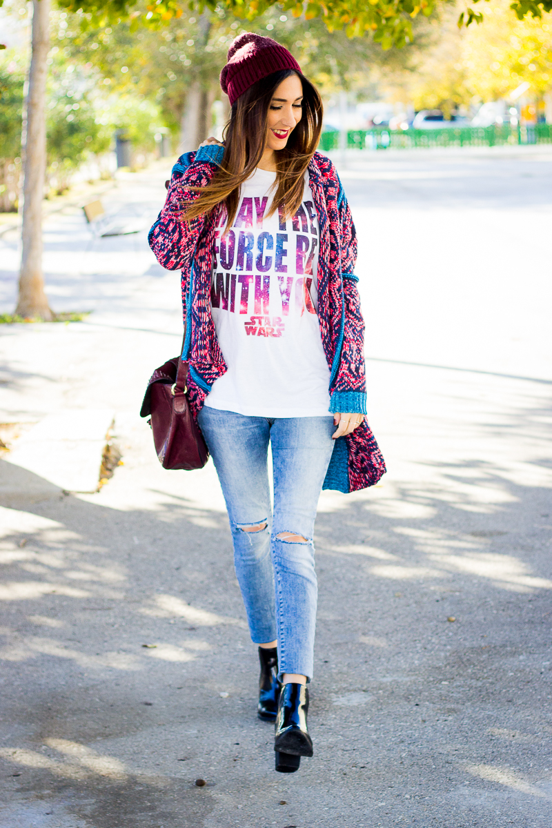 MAY THE FORCE BE WITH YOU- STAR WARS TEE - Blog de Moda Femenina y Tendencias - Shoes And Basics ...