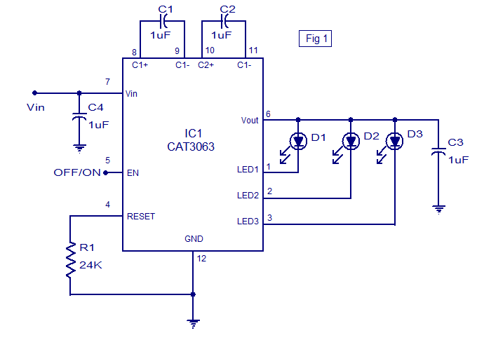 led driver schematic diagram 3 channel led driver using cat3063 electronic schematic led driver schematic diagram 3 channel led driver using cat3063 electronic schematic