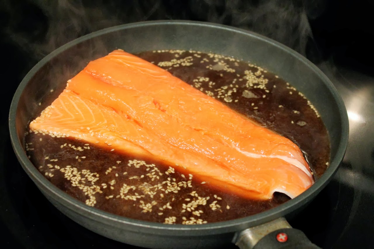 Cook In / Dine Out DashiPoached Salmon