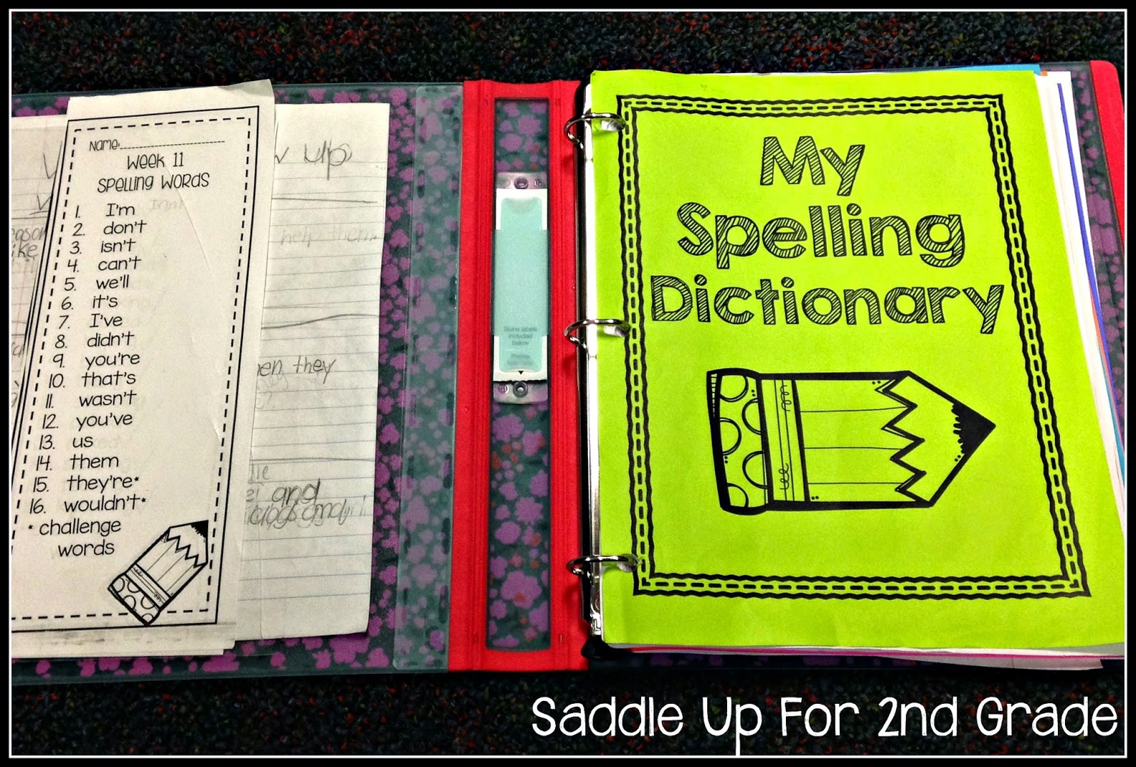 Setting Up a Writer's Notebook Saddle up for Second Grade