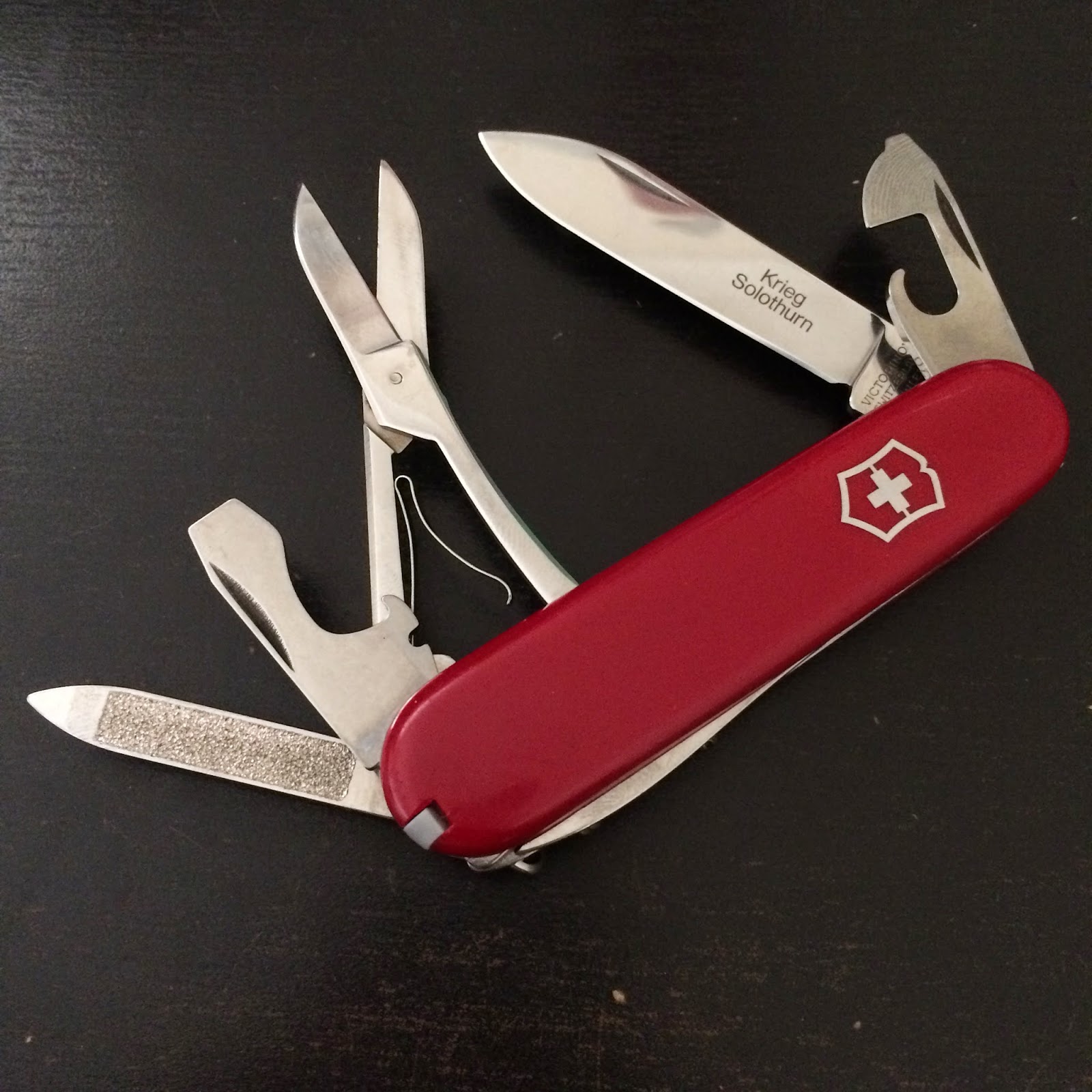 archerwin's Swiss Army Knives COLLECTION Victorinox Alumnus 84mm (1980s)