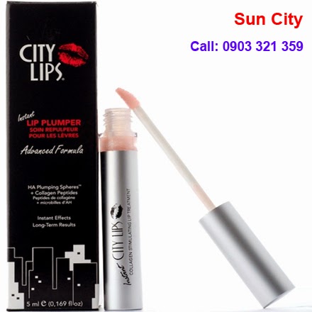 Son dưỡng môi collagen City Lips nhập khẩu từ Mỹ