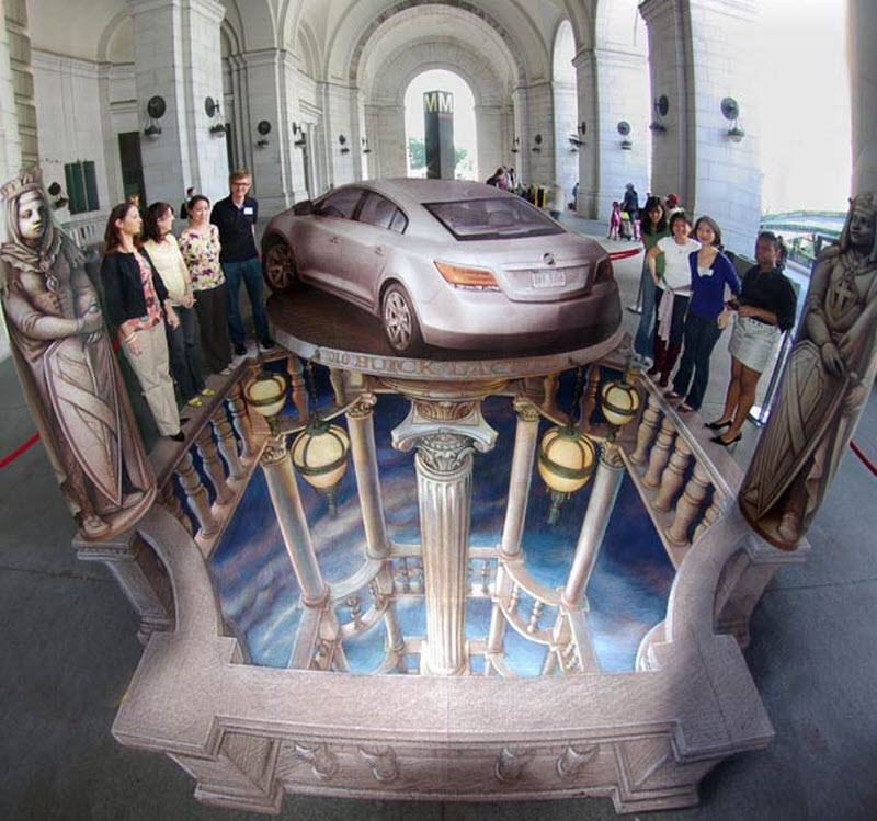 3d street art illusions