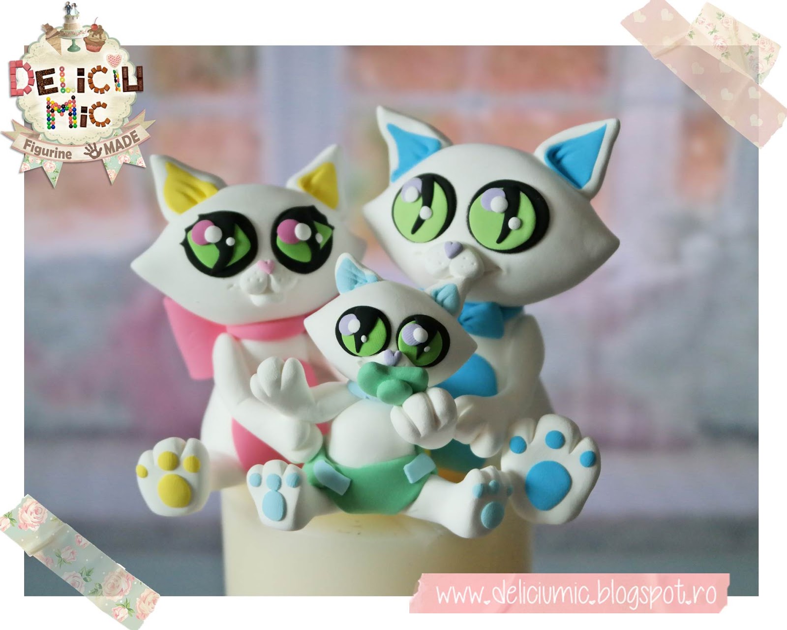 Figurina tort pisici Figurina tort pisici