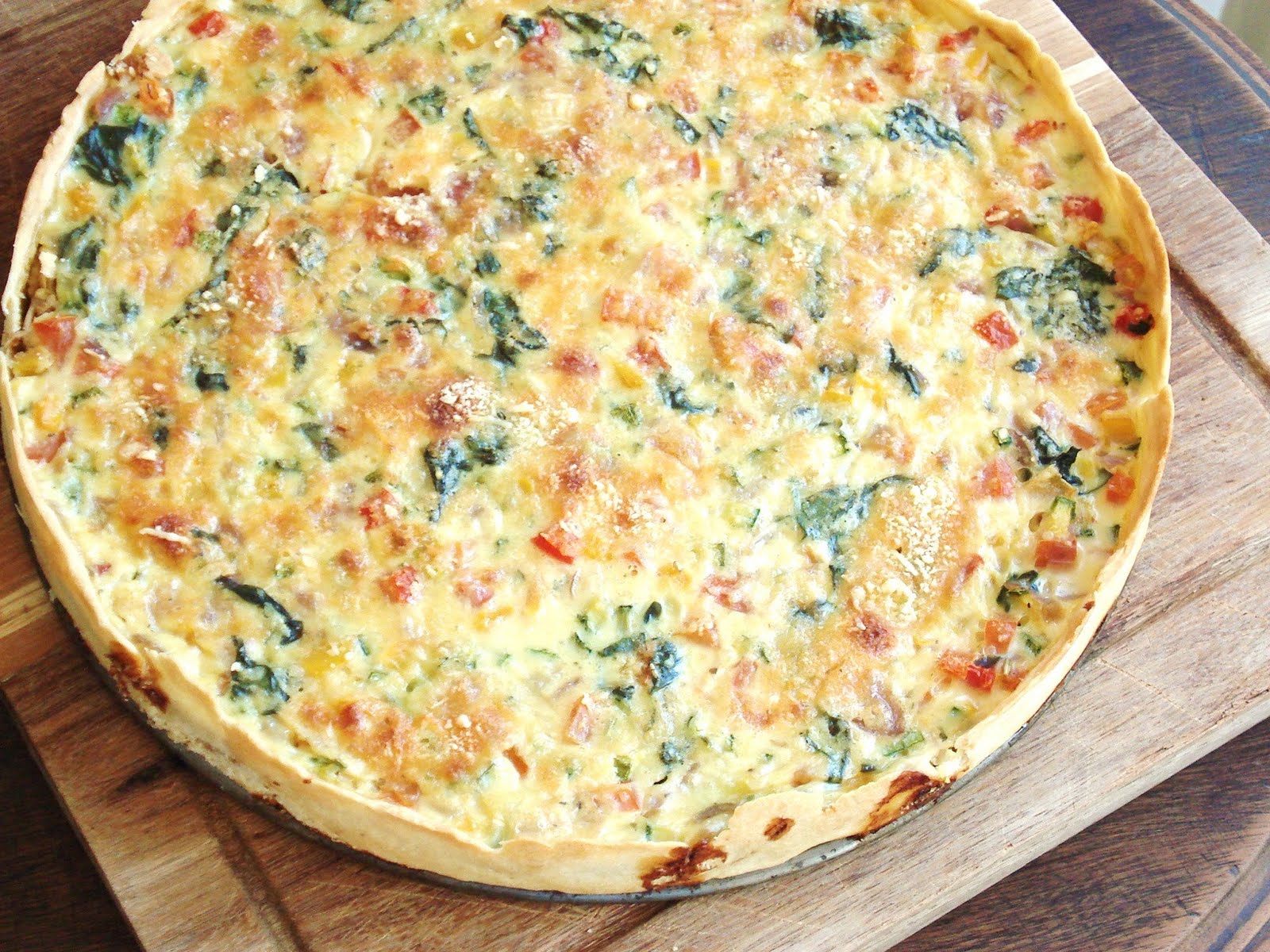quiche de ratatouille melinda na cozinha comida light receitas