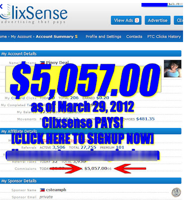 الشرح الكامل لموقع www.clixsense.com للربح أونلاين ألاف الدولارات 18-08-2012+02-21-26