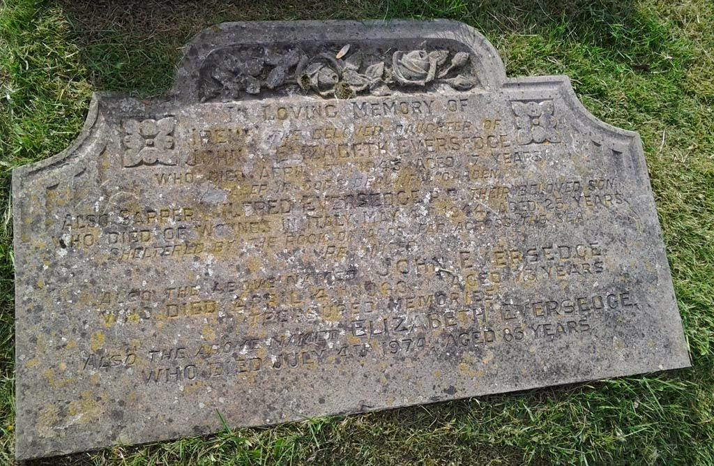 Barnsley War Memorials Project Gravestones Cudworth Cemetery Wilfred