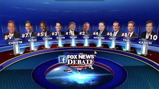 Reublican Debate Lineup Republican Debate Lineup