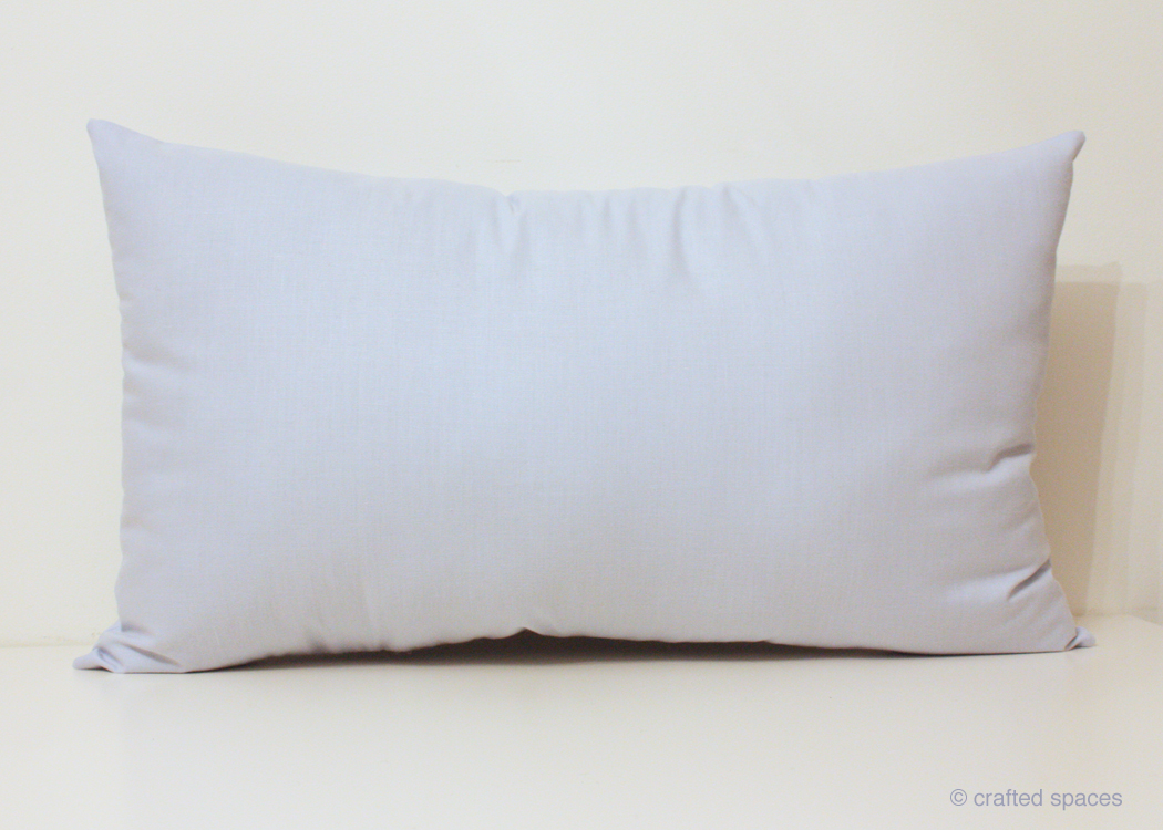 Crafted Spaces Crafty Home How to Make a Pillow Insert