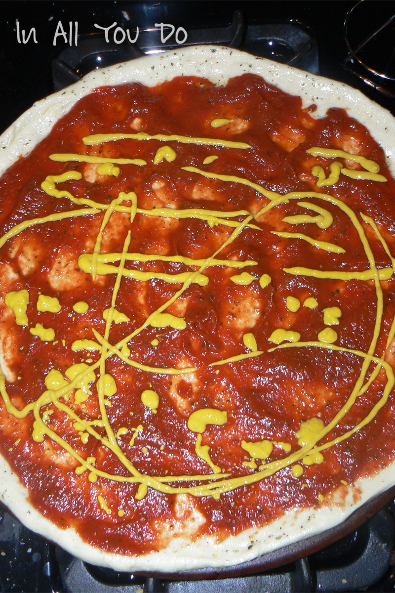 Baking Bits Homemade Cheeseburger Pizza In All You Do