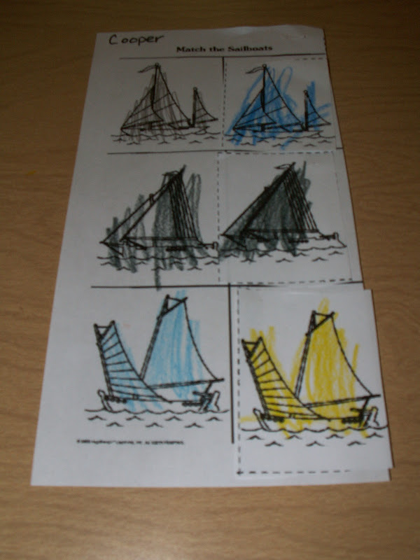 "The Kids Place" Home Daycare and Preschool: Sailboats
