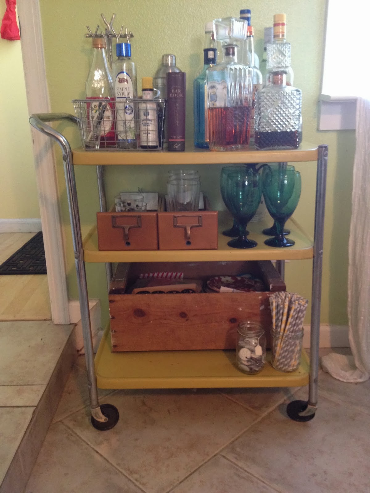 Dutch Plum the essential bar cart
