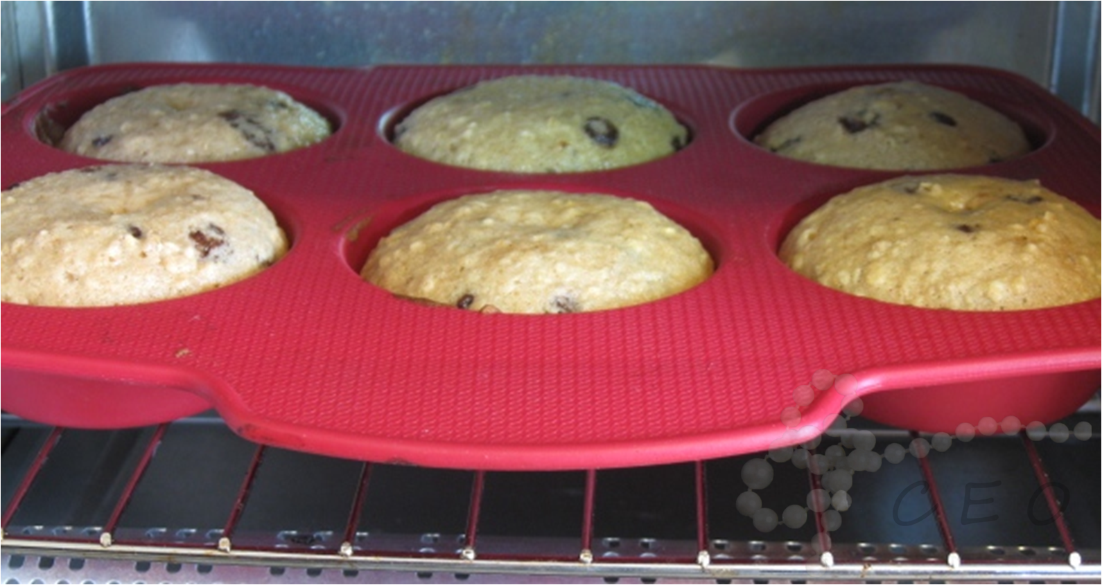 Classy Event Organizer "Surprise" Hershey Kiss Chocolate Chip Muffins