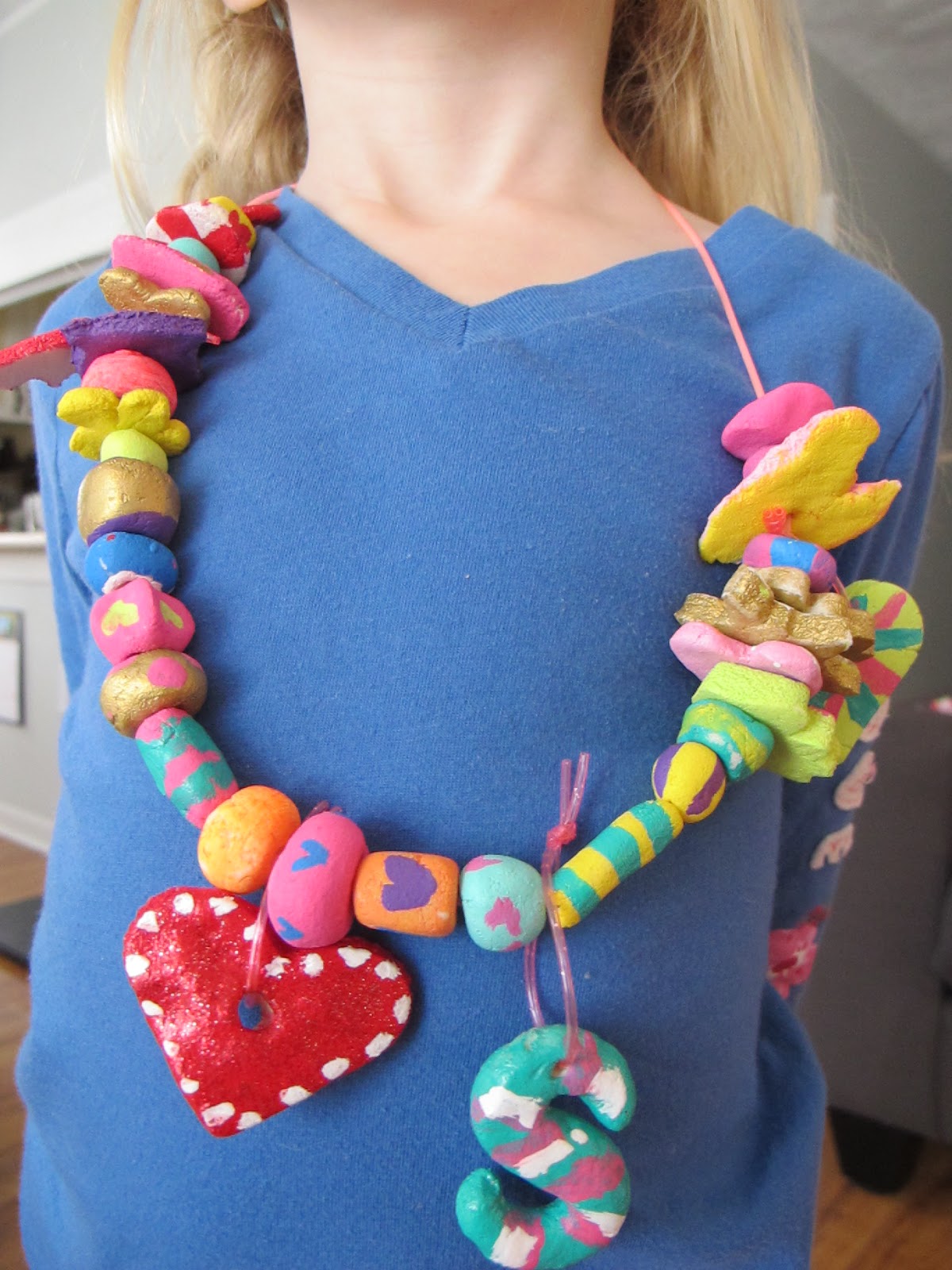 smock, paper, scissors Salt Dough Beads