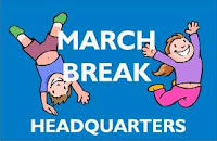 March Break At Blue Logo