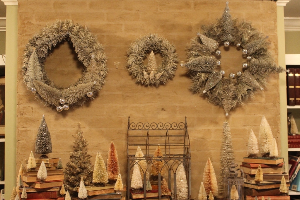 DIY Bottle Brush Tree Wreath Miss Kopy Kat