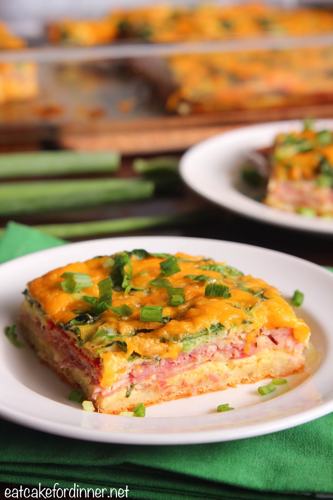 Eat Cake For Dinner Layered Cheesy Breakfast Casserole