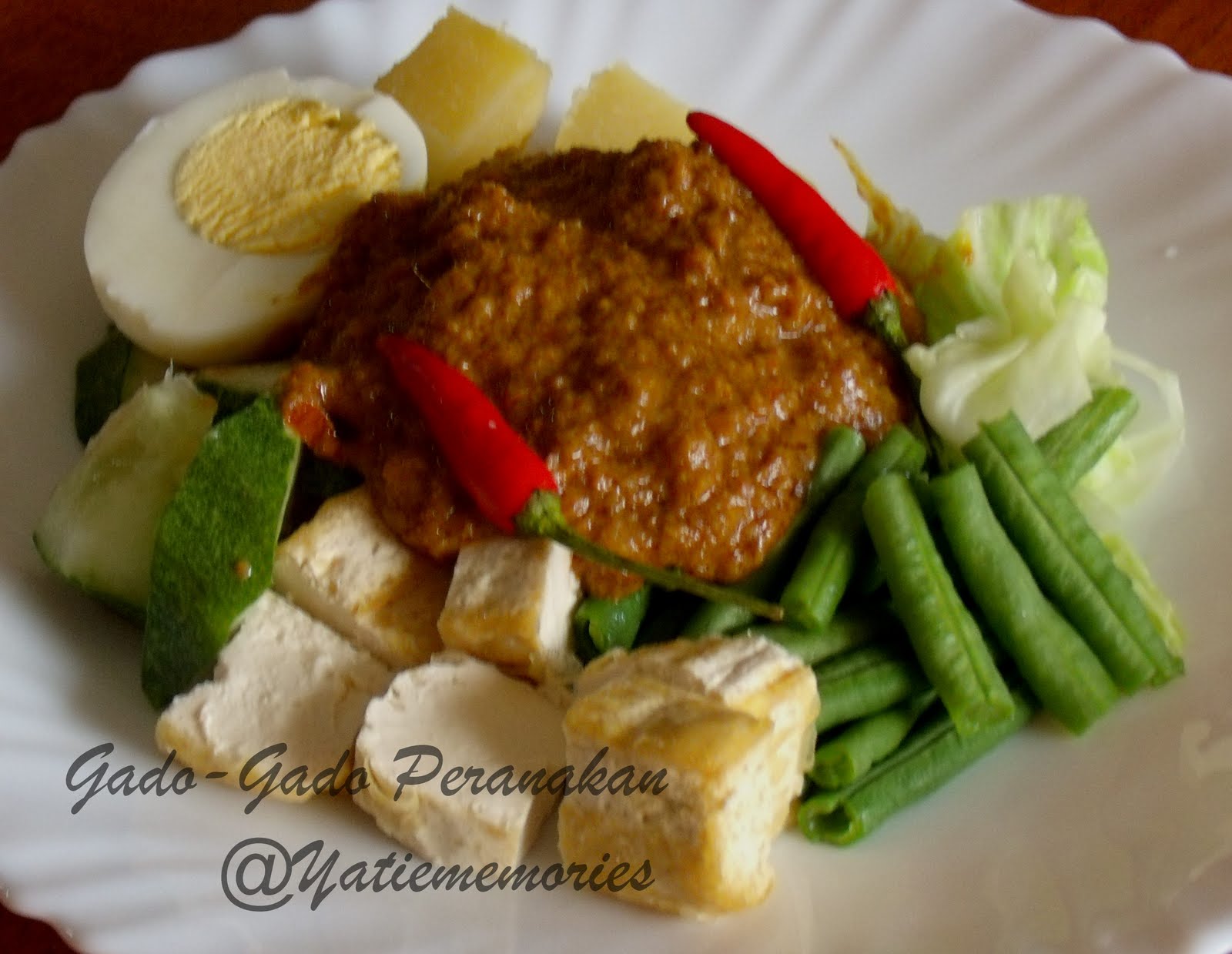 Sinar Kehidupanku Gado Gado Peranakan