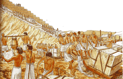 Resultado de imagen de Los constructores de las pirámides