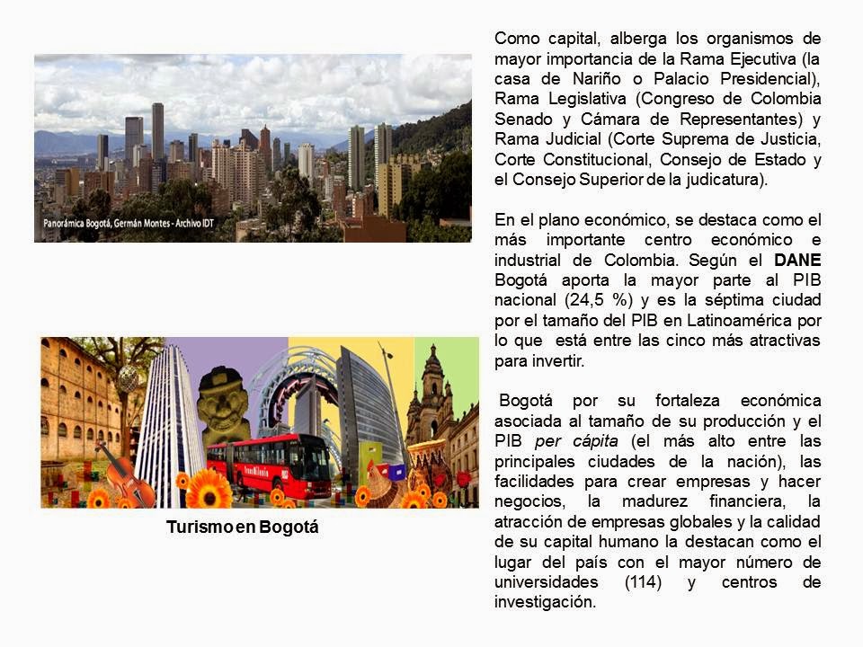 Colombia de Rodillas Reseña Histórica de Bogotá