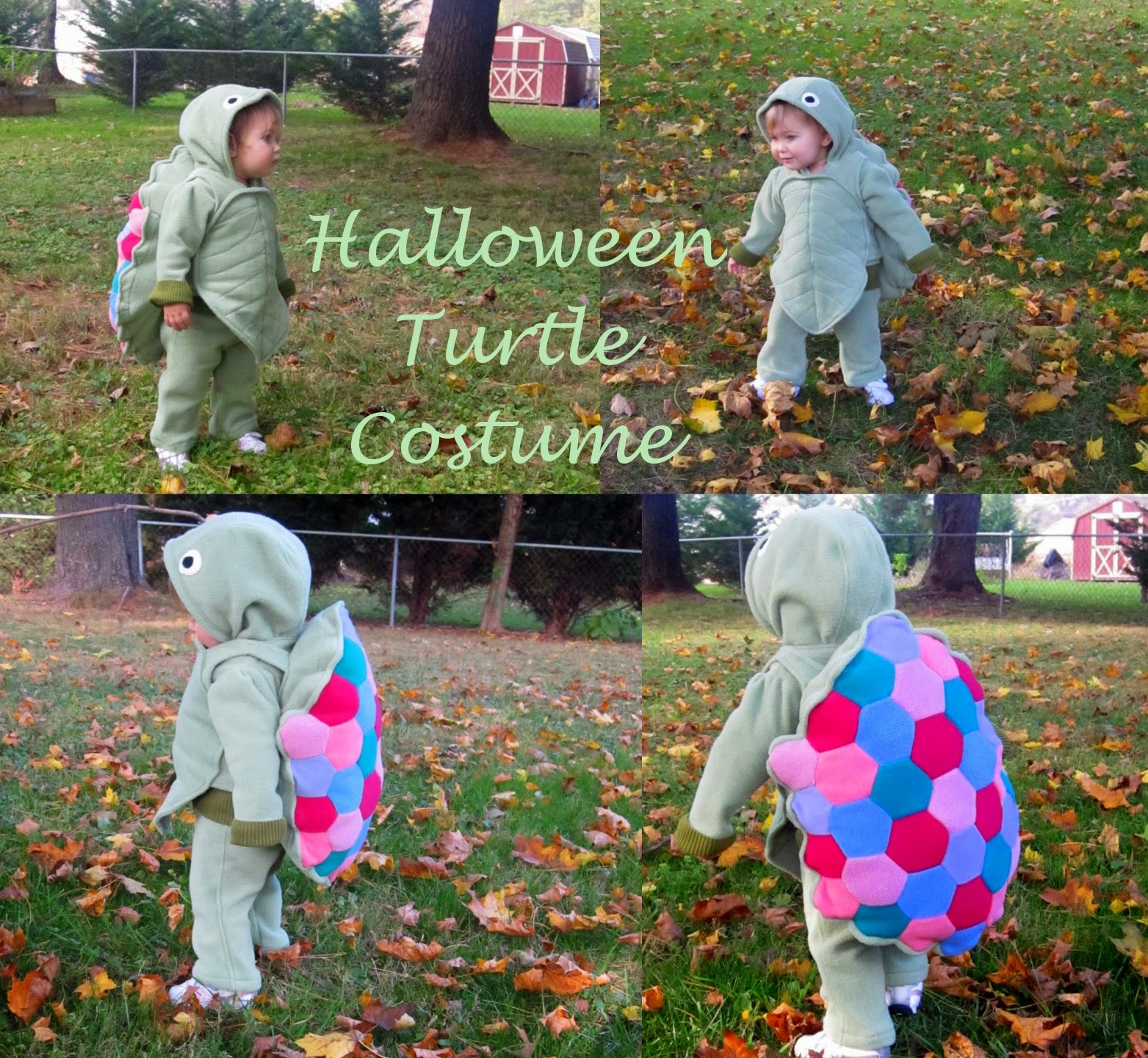 One Project at a Time - DIY Blog: Sew a Turtle Costume