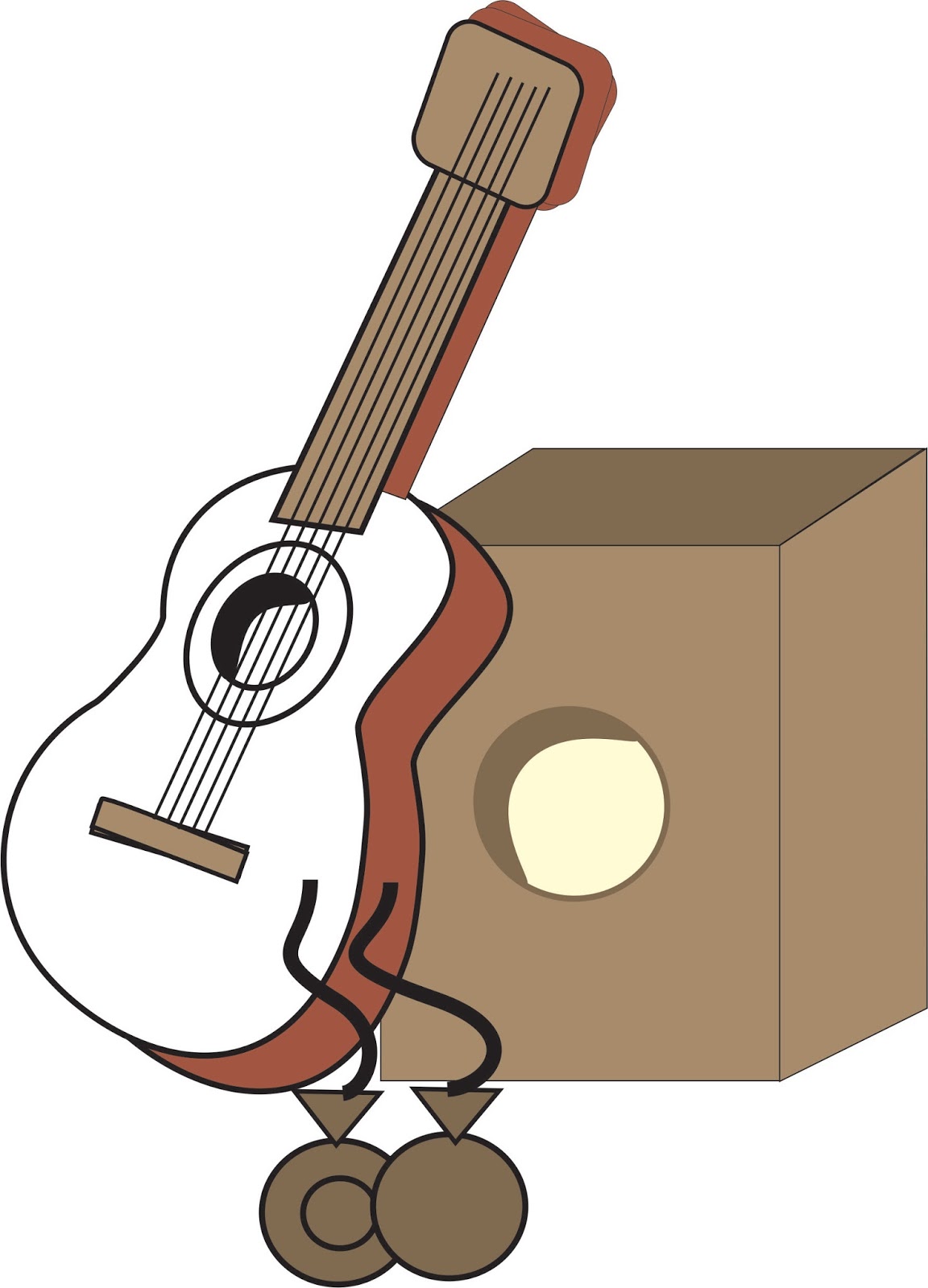 Instrumentos Criollos en Corel Draw